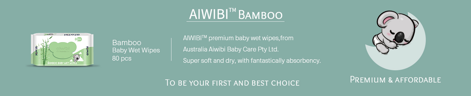 Toallitas húmedas para bebés 100% bambú 80 piezas
