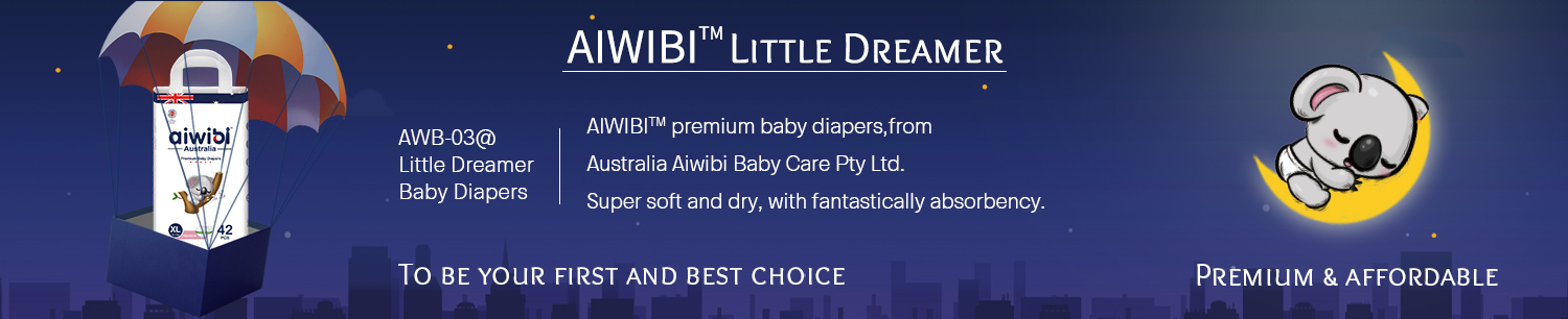 Disposable Premium Breathable Baby Diapers With Elastic Waistband