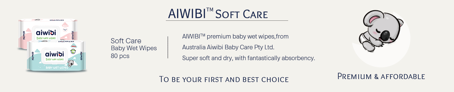 Toallitas húmedas para bebés 100% Soft Care 80 piezas