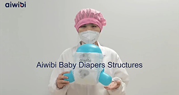 Estructura de pañales para bebés AIWIBI