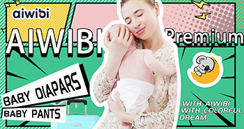 Pañales premium para bebés Aiwibi